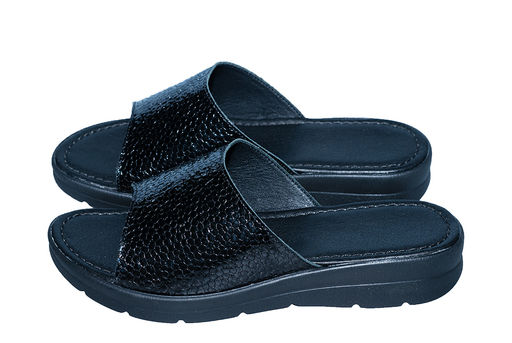 Шлепки женские из натуральной кожи - Dynamic фото 4