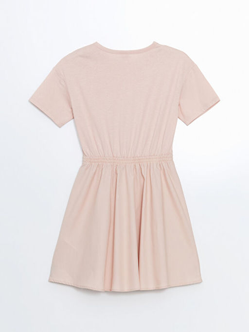 Bisiklet Yaka K?z ?ocuk Elbise