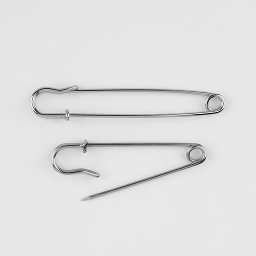 Цена за 2 шт. Набор булавок шляпных, 38/50/63/70/90/100 мм, 6 шт.