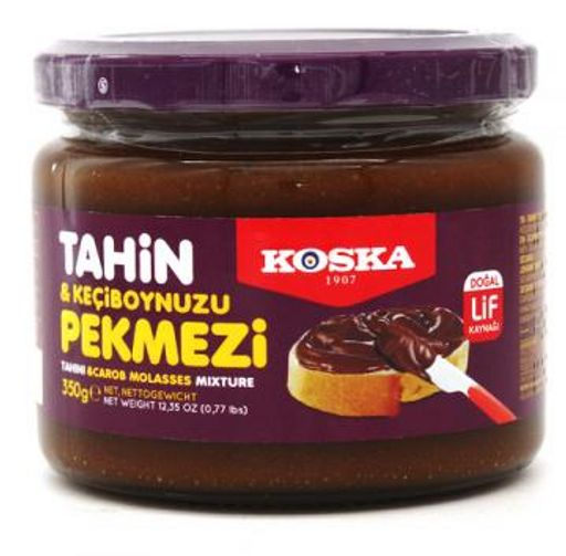 Кунжутная паста и пекмез из плодов рожкового дерева, Koska, 350 г