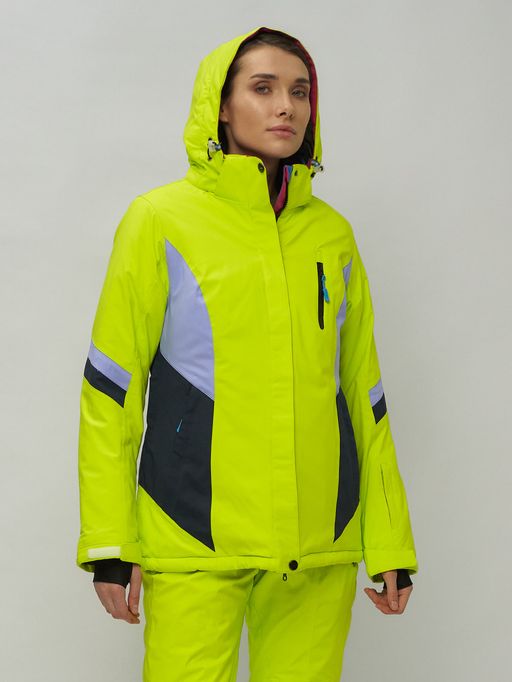 Горнолыжный костюм женский салатового цвета 02201Sl - Chunmai фото 42