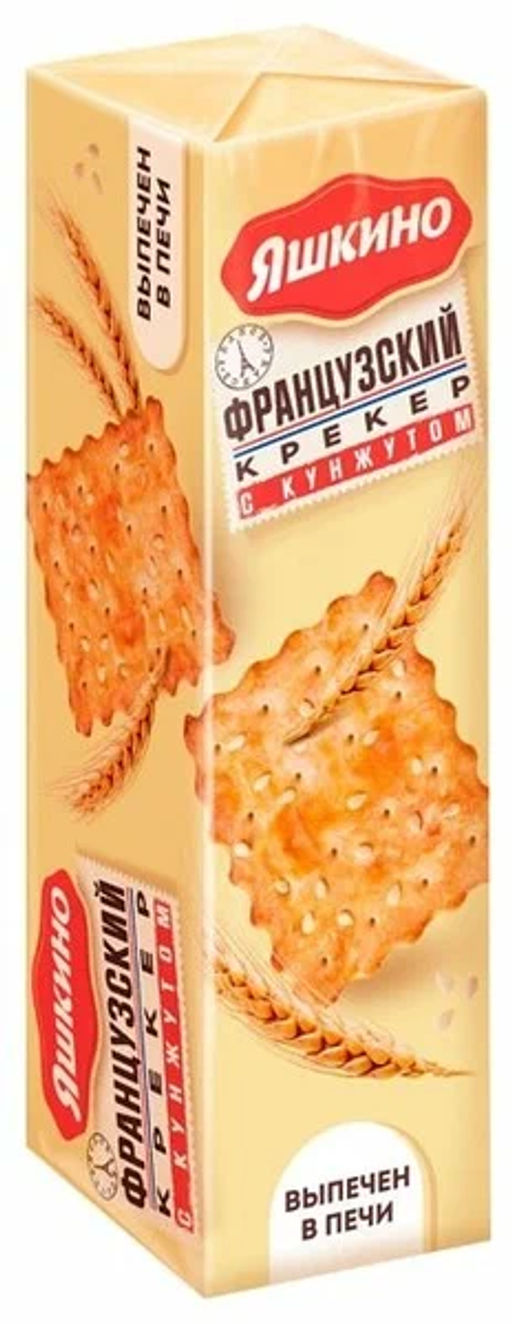 Яшкино, крекер Французский с кунжутом, 185 г  фото 2