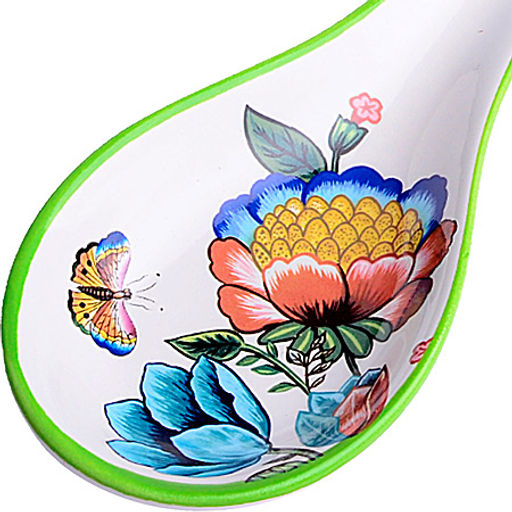 30788 Подставка для ложки 22,3см Летний Букет доломит LR (х72) - Mayer&boch фото 2