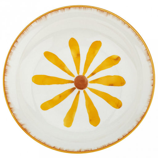 Солнечный город Тарелка глубокая фарфоровая д176мм h35мм, 420мл, с деколью, отводка (Китай) - Домашняя мода фото 2