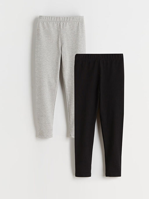 S?per Skinny Fit K?z ?ocuk Tayt 2li