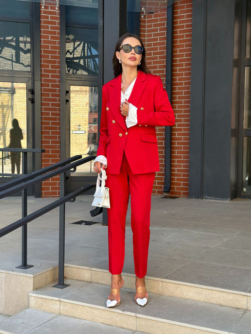 Жакет AURA 1113-176 красный фото 6