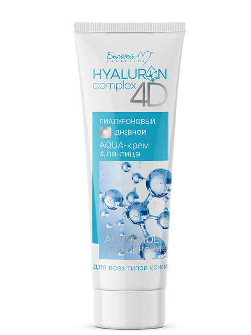 Белита-М HYALURON complex 4D AQUA-крем для лица Дневной Гиалуроновый 75г