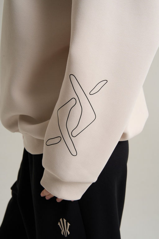 Свитшот Бежевый KAI Sweatshirt - Anta фото 11