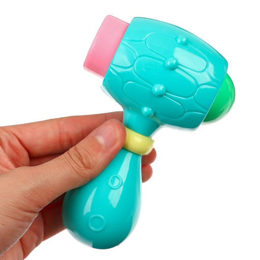 Погремушка Молоточек, звуковые эффекты, цвет МИКС, Крошка Я  фото 4