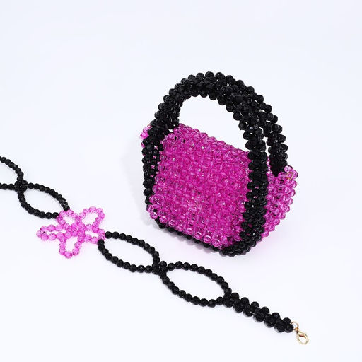 Сумка-клатч на магните, длинный ремень, цвет фиолетовый - Simaland фото 4