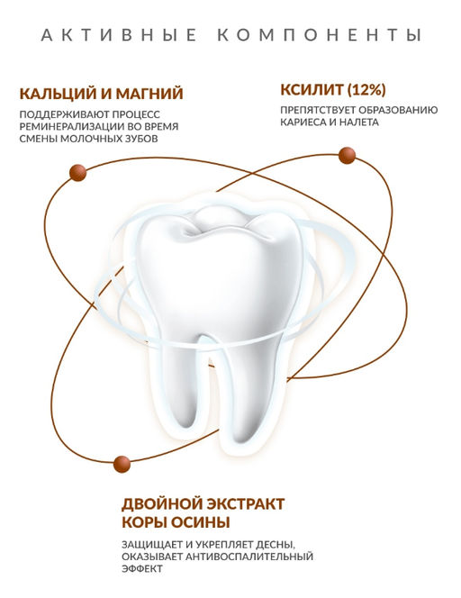 Зубная паста РОКС Junior. Шоколад и карамель, 74 гр ROCS/РОКС - R.o.c.s. фото 5