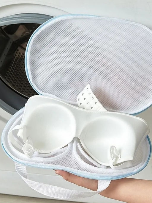 Мешок для стирки бюстгальтеров Доляна, 3019 см, крупная сетка, цвет МИКС  фото 14