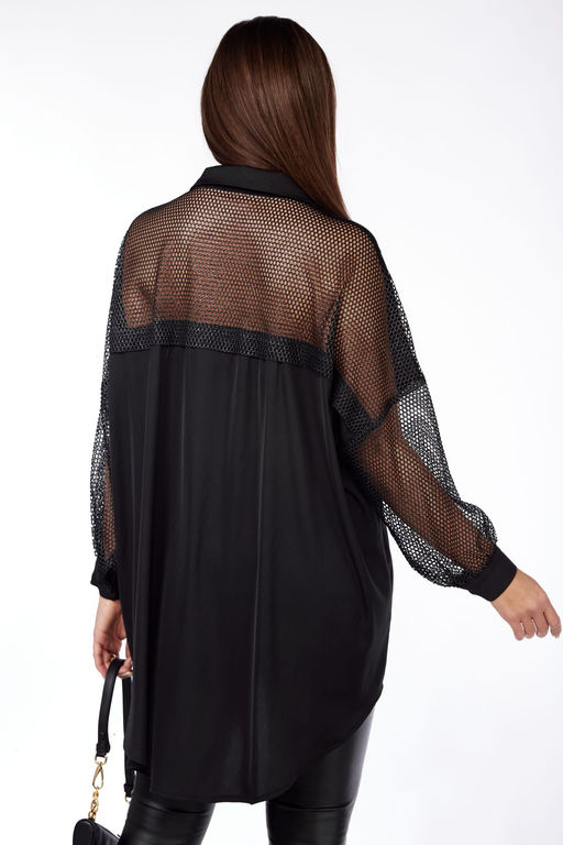 Блуза Michel Chic 779 черный  фото 8