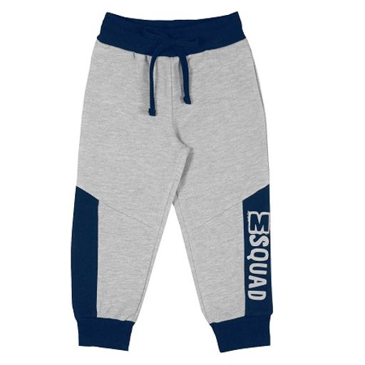 CRB wear/CWK 7916-1 брюки для мальчика, серый меланж-темно-синий/Ex.Cherubino