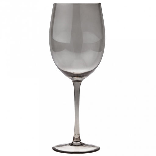 Монреаль Бокал стеклянный 550мл, д7,5см, h23,8см, тонкостенное, цветное стекло, цвет - серый (Китай) Цена указана за штуку. В коробке 6 штук. - Домашняя мода фото 2