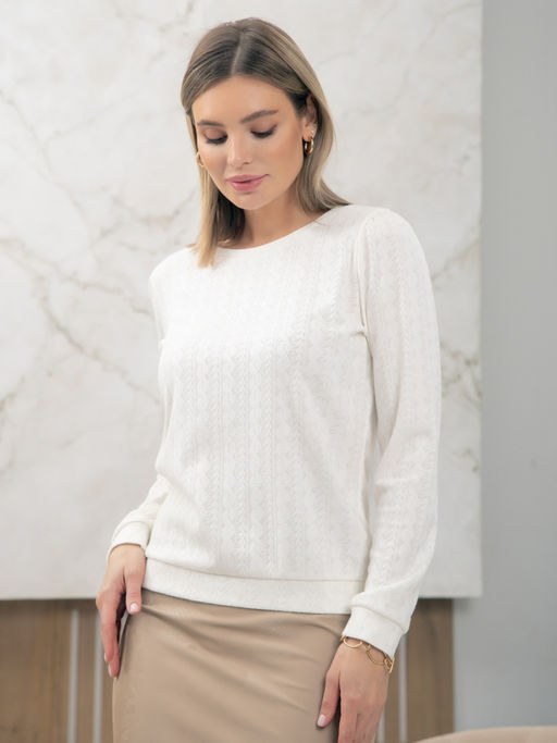 06-867 Джемпер - Вишня фото 4