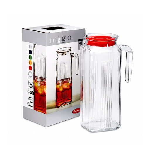 FRIGO Графин с крышкой 1л. арт.80050 R,BL,GR,W,Y (1053761) СМОТРИ В КОРОБКЕ!!!!! - Полимербыт фото 4