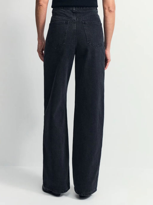 Джинсы wide leg с высокой посадкой / Zarina фото 4