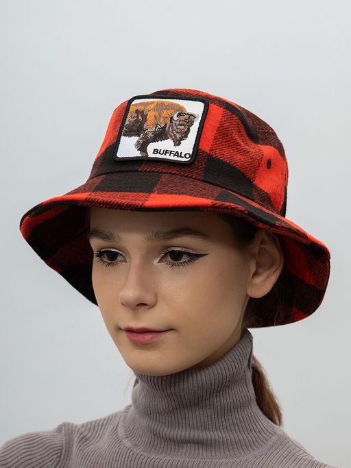 Панама GOORIN BROTHERS арт. 105-0216 (красный / черный)