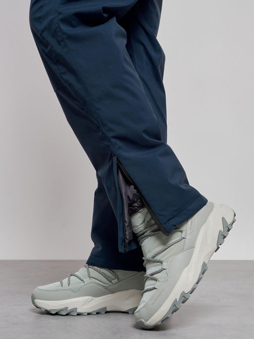 Горнолыжный костюм женский большого размера зимний фиолетового цвета 03936F - Chunmai фото 20