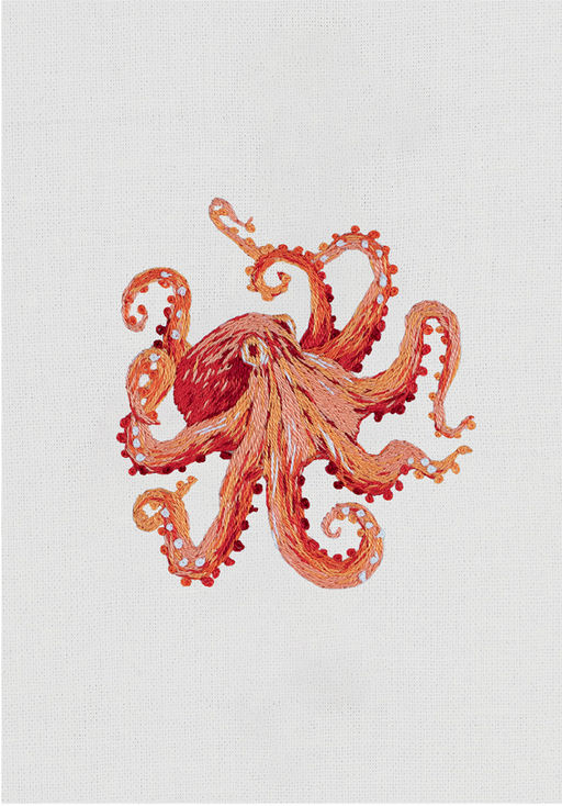Набор для вышивания PANNA Живая картина JK-2321 Осьминог 6.5 х 6 см