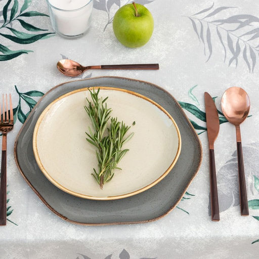 Скатерть Доляна Tropics, 144?220 см, 100% хлопок, 164 г/м?