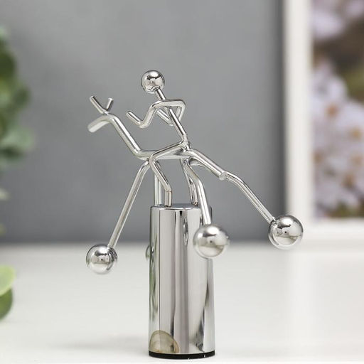 Маятник настольный антистресс Человечек на коне, 11.5?9.5?5 см