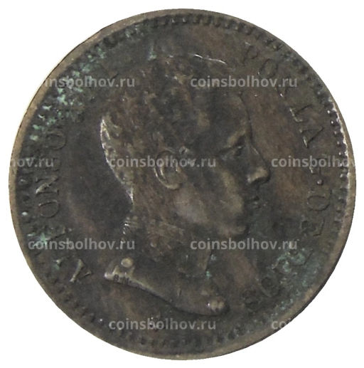 2 сентимо 1905 года Испания
