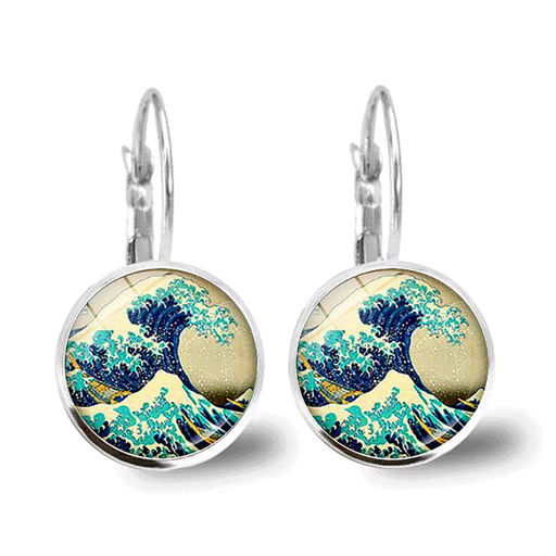 Серьги с английским замком арт. 13 1767 (id 267511)