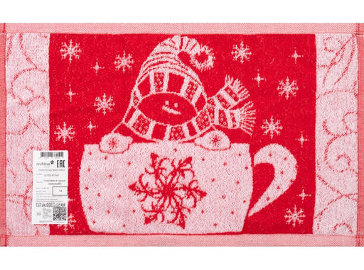 1с105.413ж1 Соты и пчелка (коралл3) Полотенце махровое 50х30 см - Текс-дизайн фото 86