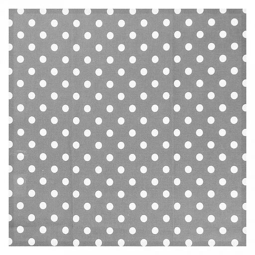 Набор салфеток сервировочных 45х45см "Горох серый" набор 4шт, хлопок "Оптима" 171г/м2, "Домашняя мода" (Россия)