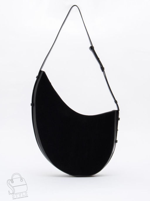 Сумка женская кожаная 1032MF black Polina&Eiterou  фото 7