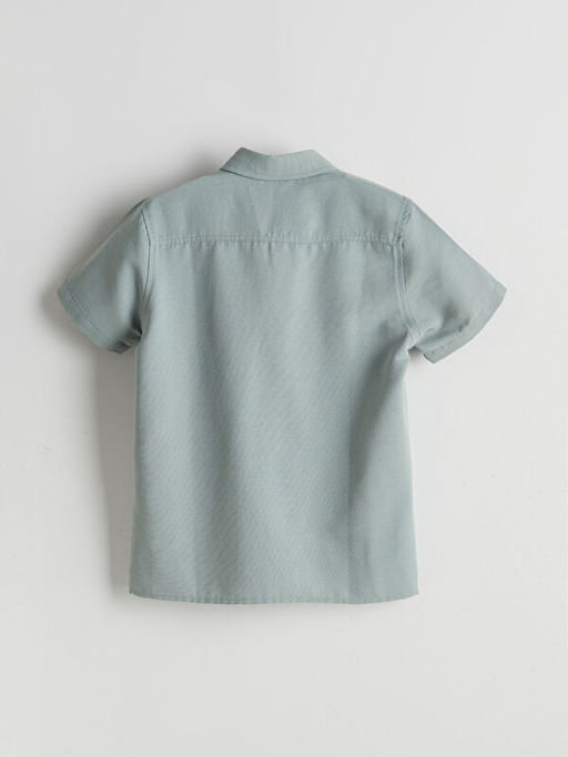 Keten Kar???ml? Erkek ?ocuk G?mlek