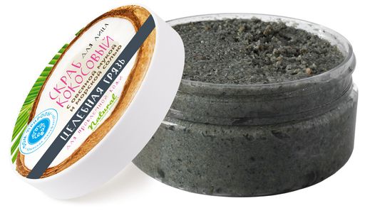 Кокосовый скраб для лица Целебная грязь - Мануфактура дом природы фото 2