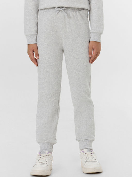 Комплект для девочек серый с надписью This girl loves weekends - Mark formelle фото 5