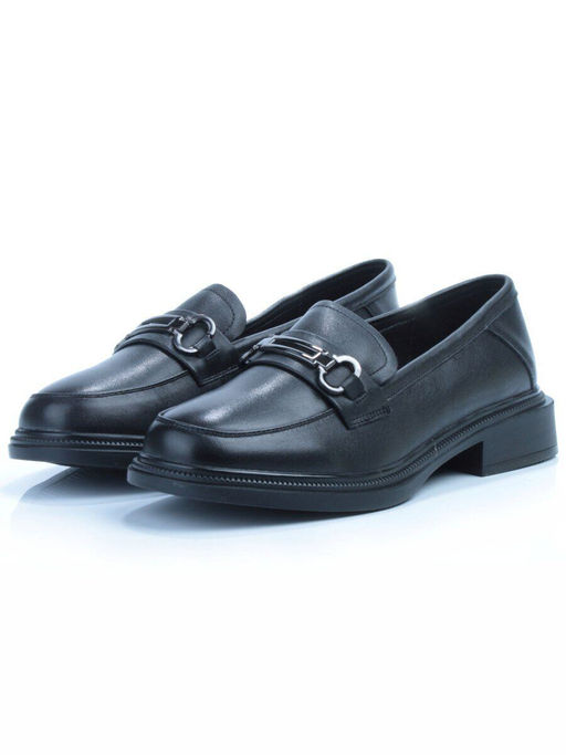 03-5328 BLACK Лоферы женские