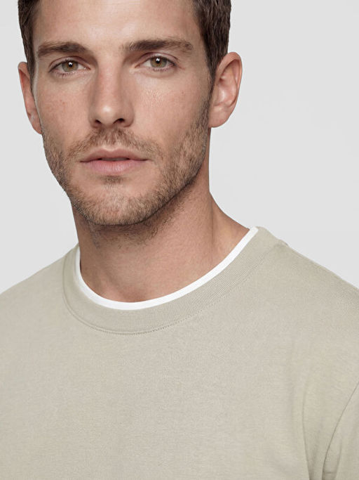 Bisiklet Yaka Erkek Ti??rt