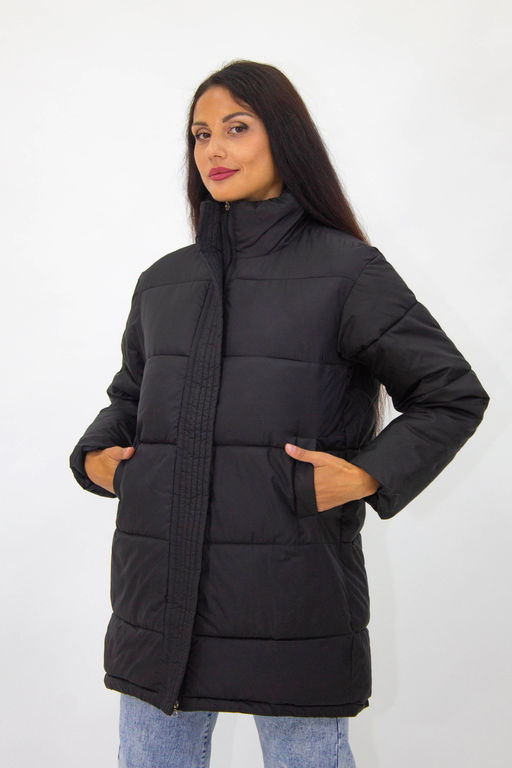 Удлиненная женская куртка осень-весна Лайт арт.151