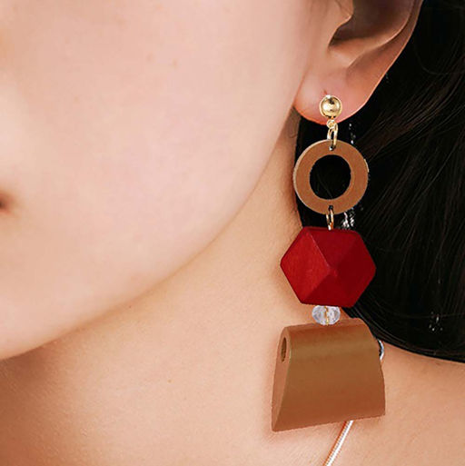 Серьги длинные на гвоздиках арт. 13 3302 (id 274509) - Rada фото 2