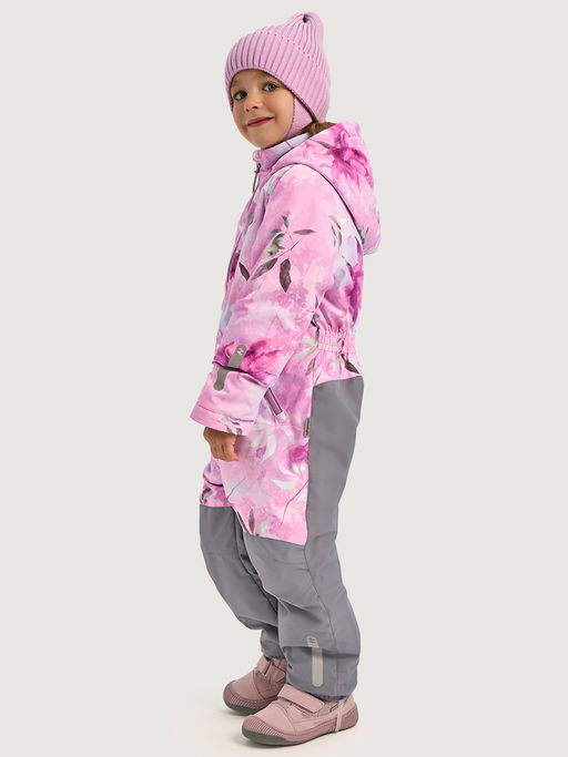 Комбинезон 8м3026 розовый/светло-серый