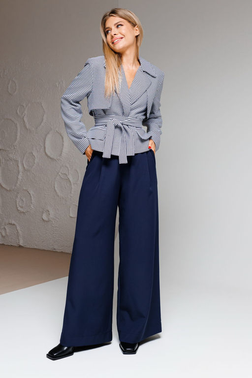 Костюм AmberA 2030-3-Р синий / лапка  фото 5