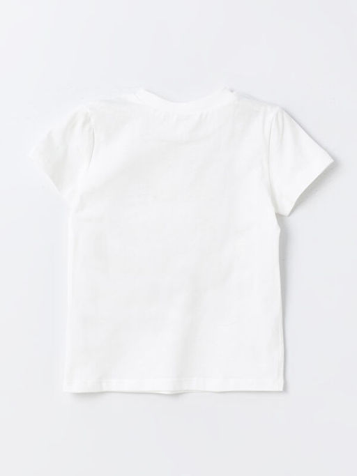 Bisiklet Yaka K?sa Kollu Mickey Mouse Bask?l? Erkek Bebek ?ortlu Pijama Tak?m? - Waikiki фото 3