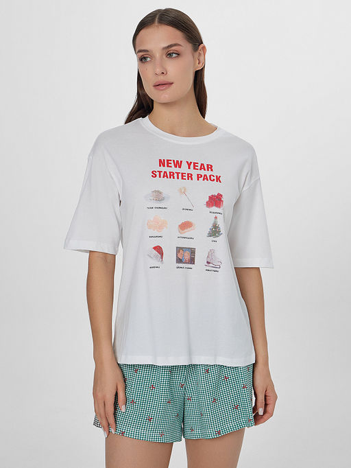 КОМПЛЕКТ ЖЕНСКИЙ (ДЖЕМПЕР, ШОРТЫ) - Mark formelle фото 3