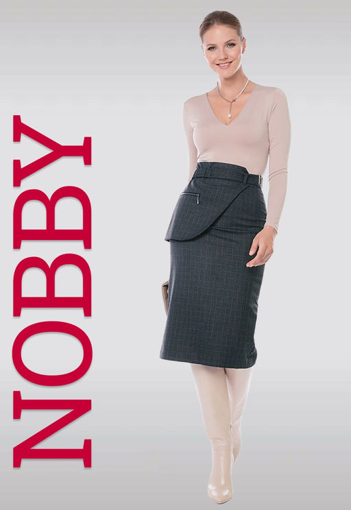 NOBBY, Юбка Ю211-92/4 (серый)