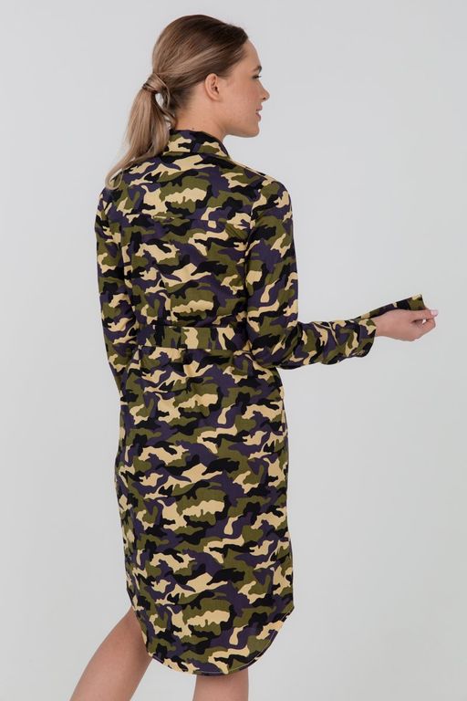 Платье-рубашка - Looklikecat фото 3
