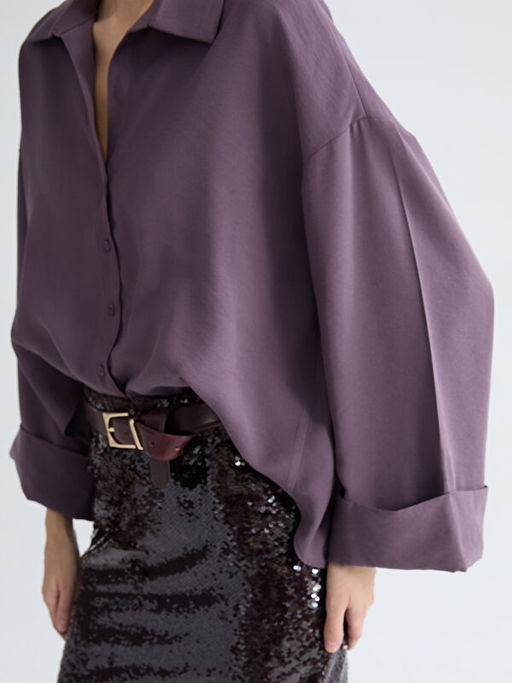 Beli Fermuarl? Pul Payetli Mini Etek