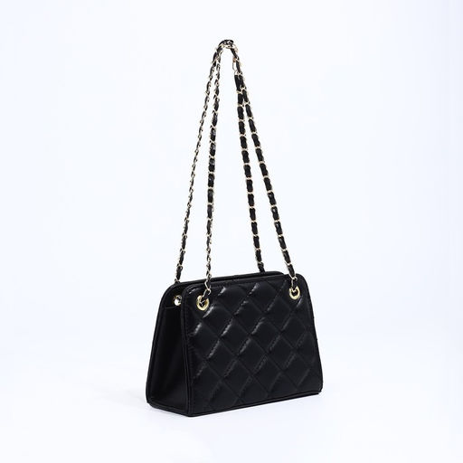 Сумка женская, клатч на молнии, цвет чёрный - Simaland фото 3