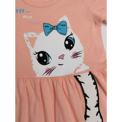 Платье Кошки-Мышки Персиковый - Ronda фото 7