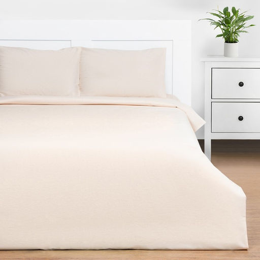 Постельное бельё Этель Евро Жемчужная пыль 200х215, 220х240, 50х70-2 шт, 100% хлопок, бязь 125г/м2 фото 3