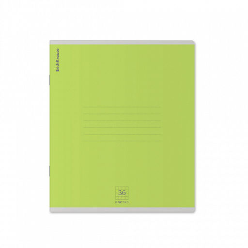 Цена за 5 шт. Тетрадь общая ученическая ErichKrause Nature Colors, 36 листов, клетка_MIX-PACK  фото 6